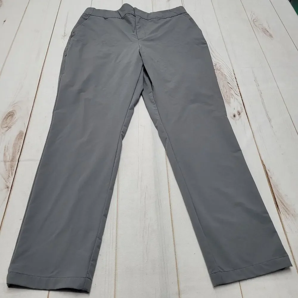 Figs pro Tailors tailored trouser pants gray slim straight